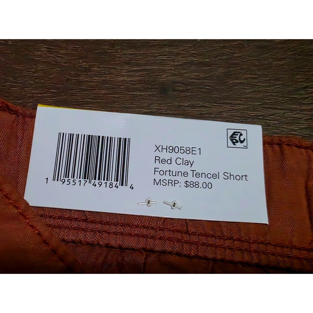 Social Standard by Sanctuary Fortune Tencel Shorts Red Clay XH9058E1 Mens Medium - Picture 6 of 8